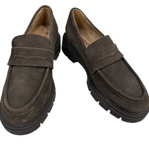 Blondo Kaider Waterproof Lug Suede Loafers